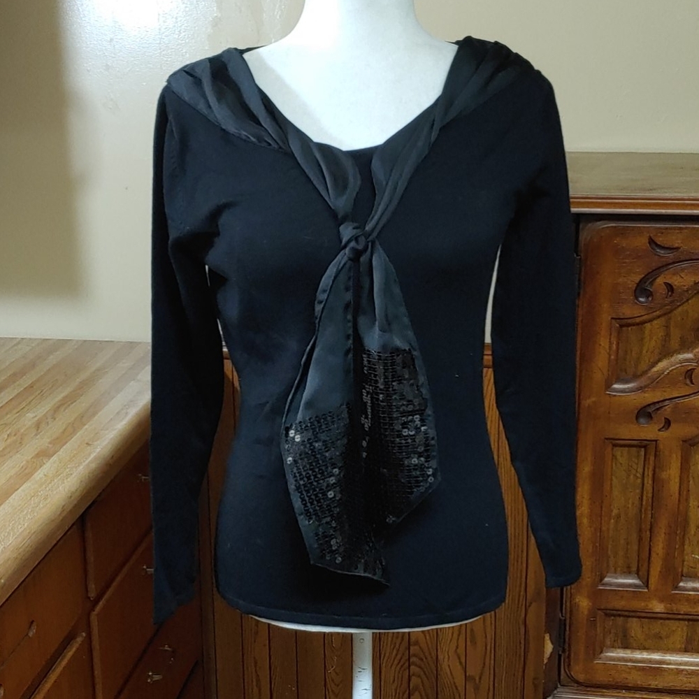 Colour Works 🆕 Black Dressy Sweater M